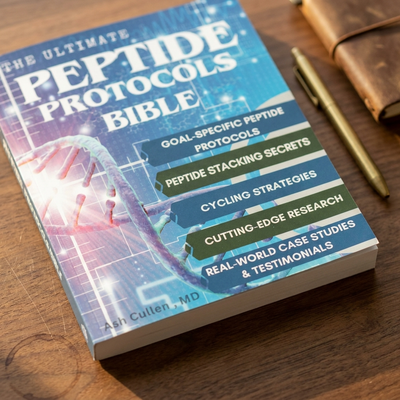 Peptide Bible — cover detail close-up
